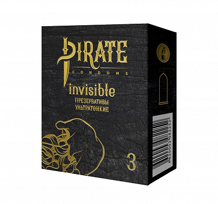 Pirate Презервативы Ультратонкие №3